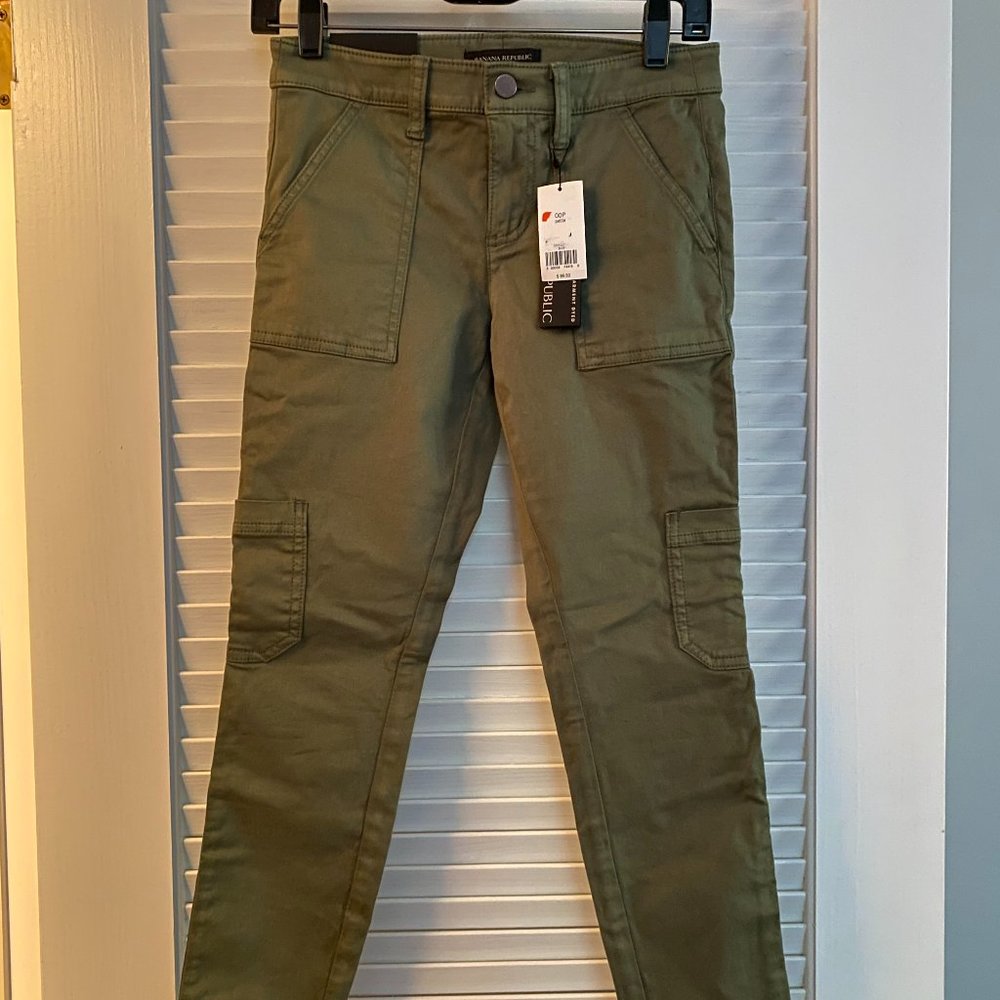 Banana Republic Utility Stretch Skinny Pants